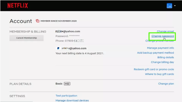 How to Change Your Netflix Password on Desktop