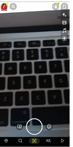 Butterfly Lense on Snapchat