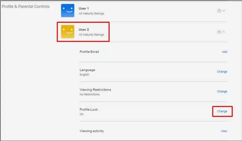 Lock Netflix Profile With a Pin