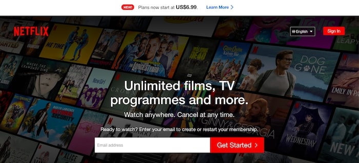 Netflix - Streaming Service for Horror Movies