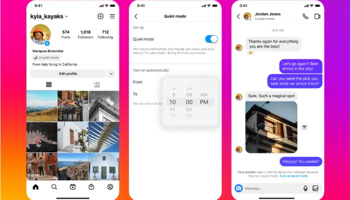 Instagrams New Quiet Mode Feature