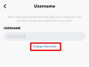 snapchat username
