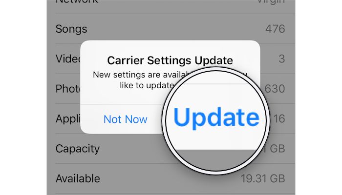 Carrier Update