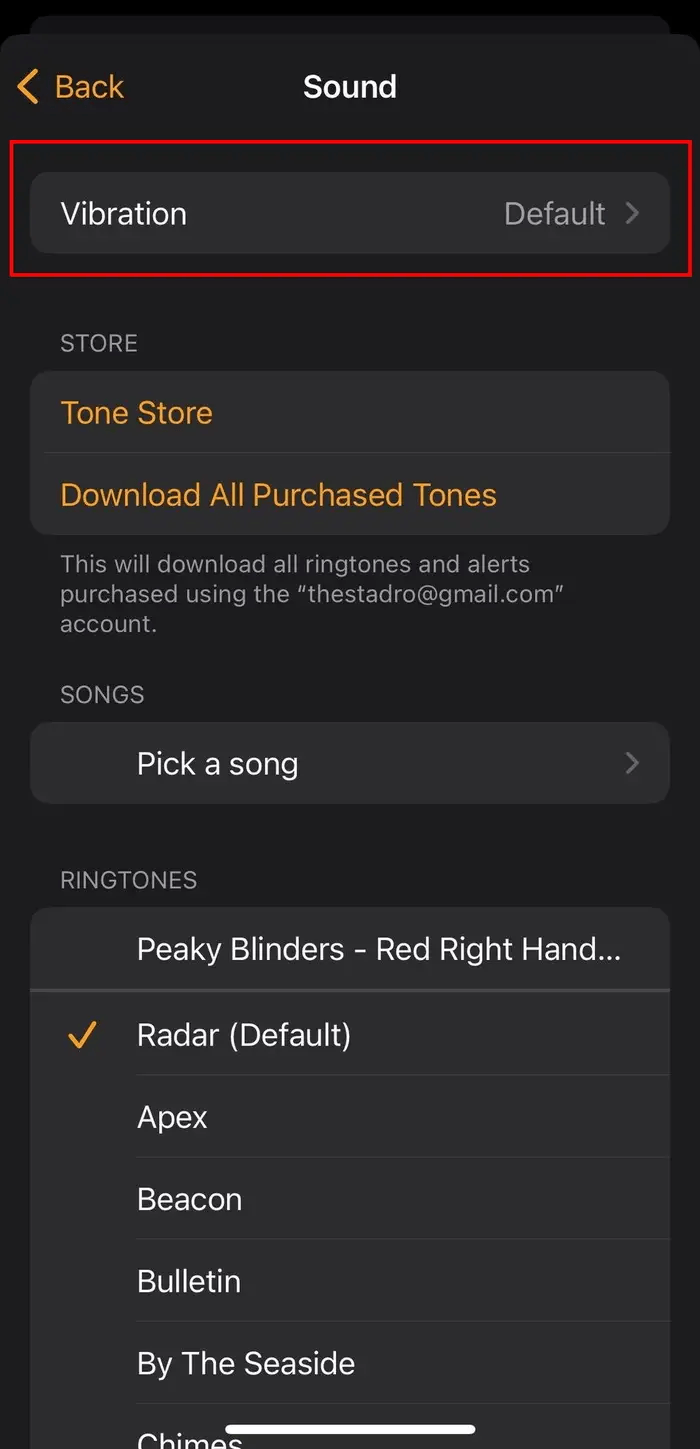 How To Change Alarm Vibration On iPhone?
