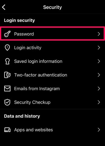 How To Change Instagram Password?