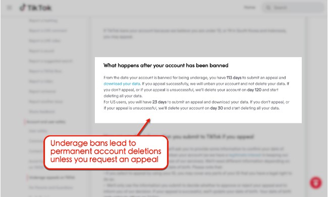 How To Recover From Permanent Ban On TikTok