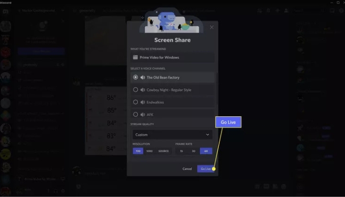 share with friends on Discord