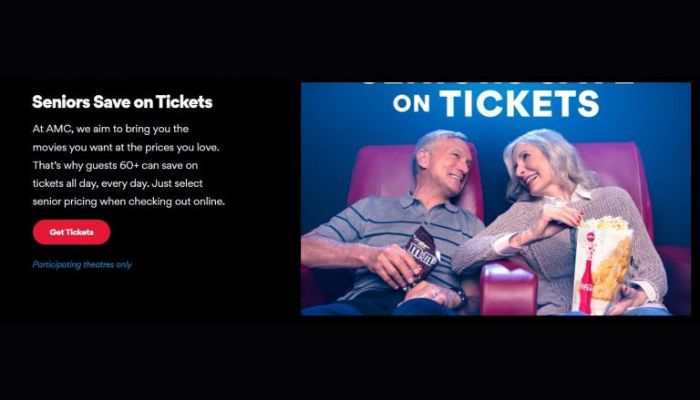 Special Offers At AMC For Seniors