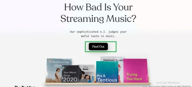 Take The Tour of How Bad Is Your Spotify