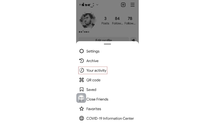 Tap on Archive
