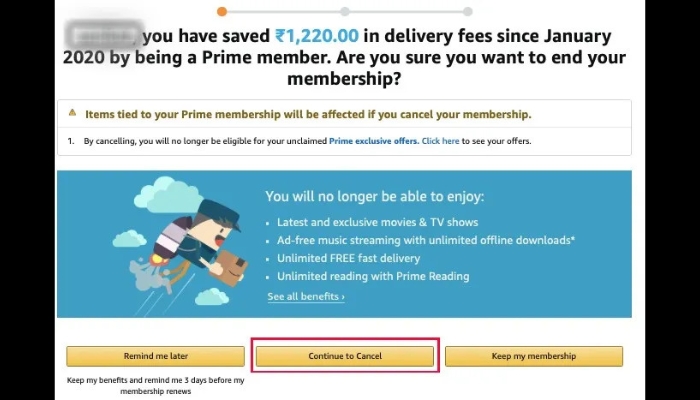 Amazon Acount Membership