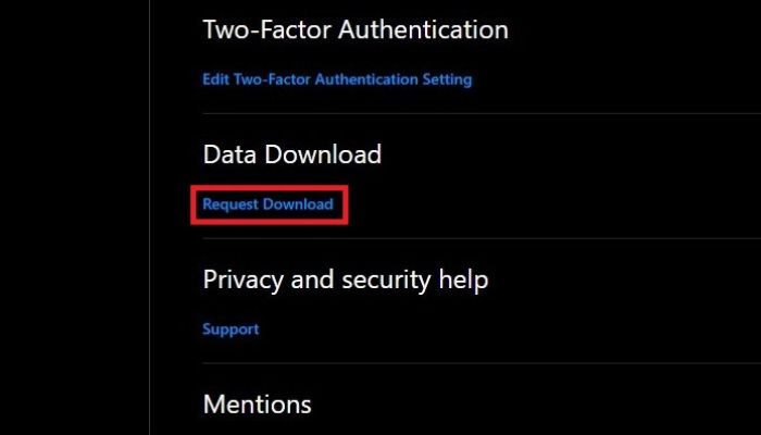 Data Download