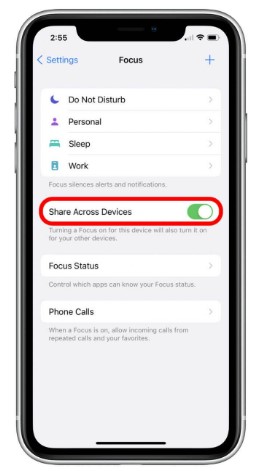 How To Fix Share Focus Status Greyed Out On iPhone Or iPad