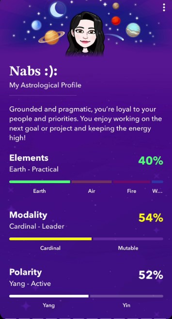 Snapchat Astrological Emojis