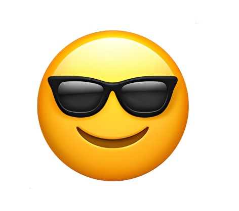 Sunglasses Face Emoji
