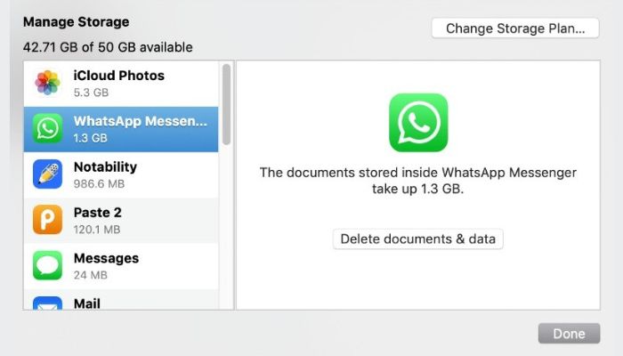 WhatsApp Backup