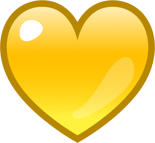 Yellow Heart Emoji