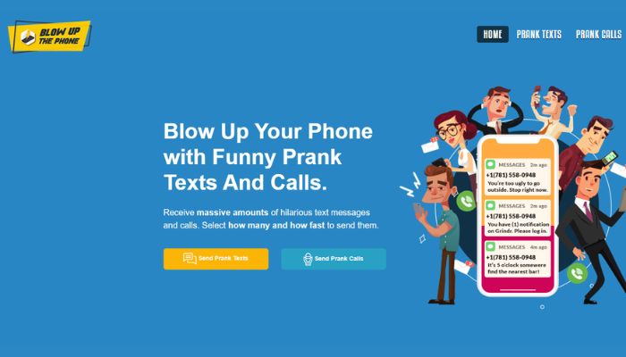 Blow up the phone