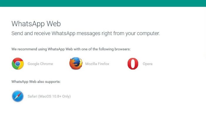 Browsers comaptible with WA Web