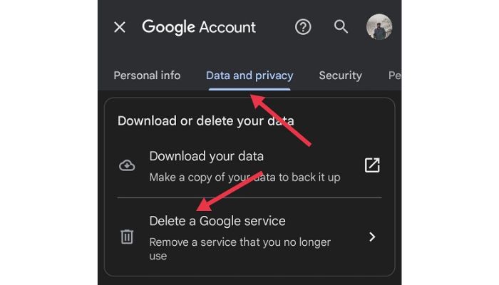 Data and Privacy Option