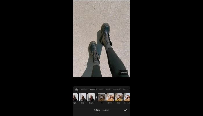 Edit photos