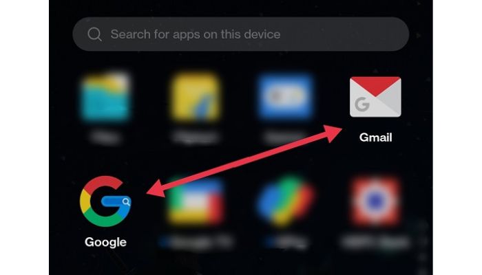 Google or Gmail App