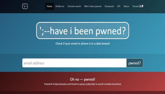 Have I Been Pwned