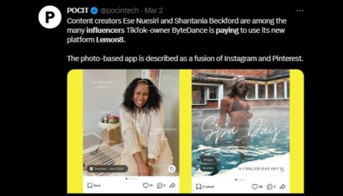 Lemon8 paying influencers