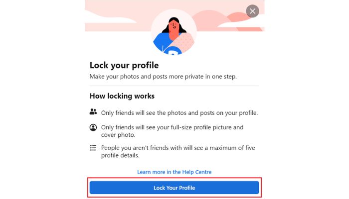 Lock Your Profile