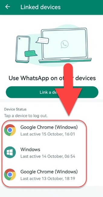 Log out of other sessions to fix No valid QR code detected error