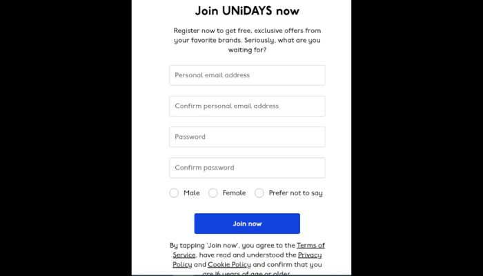 Join UniDays Grammarly