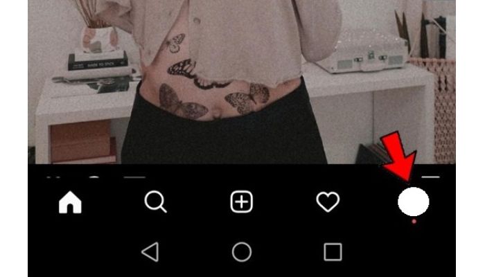 Tap on Profile