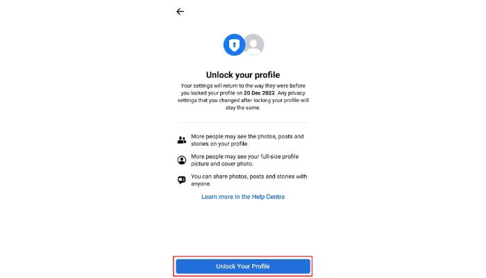 Unlock Your Profile
