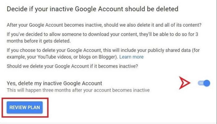 Yes Delete My Inactive Google Account