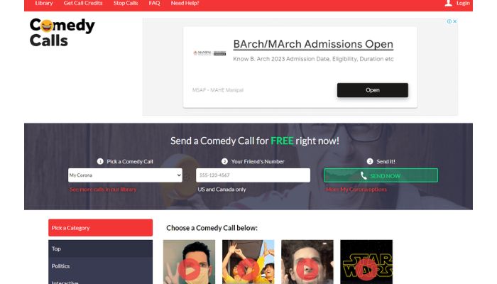 comedy callsd