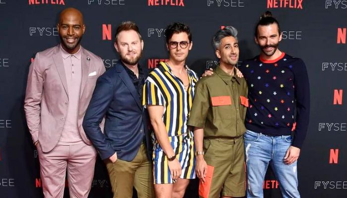 the cast of queer eye is a staple