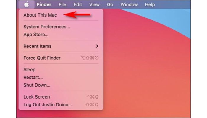 About This Mac
