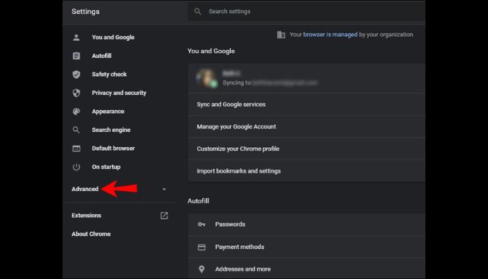 Advanced Settings