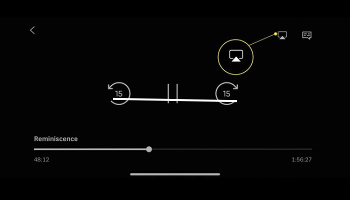 AirPlay Icon On iPhone