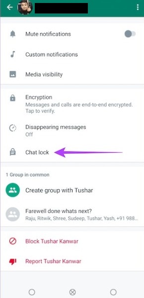 Chat Lock WhatsApp