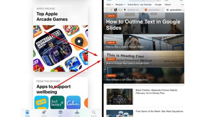 Close Split Screen iOS Window