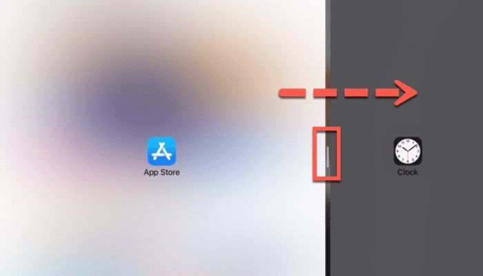 Drag Split View Screen