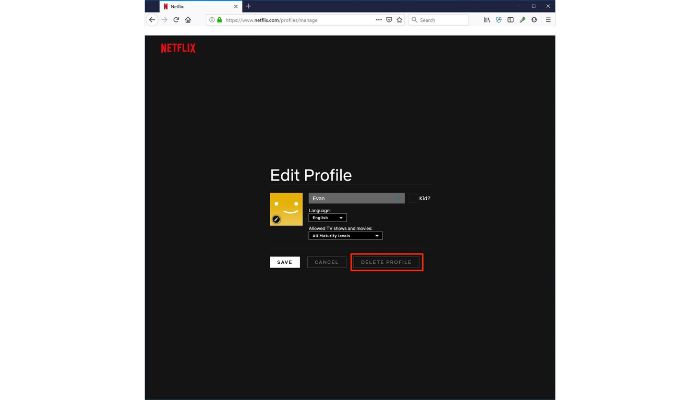 Edit Profiles PC