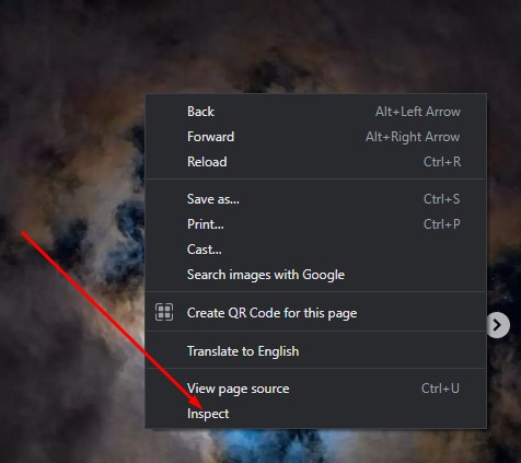 Inspect Element