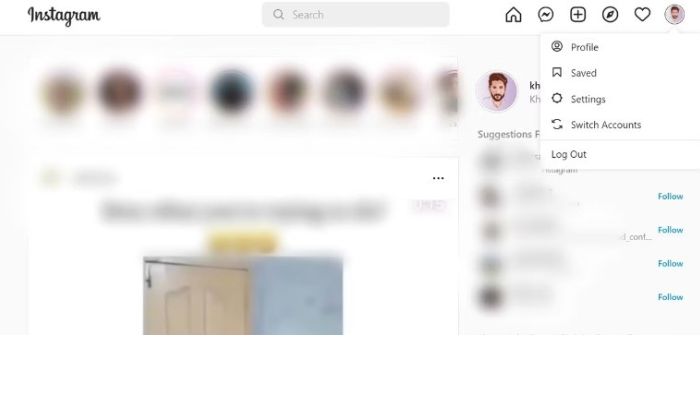 Instagram Desktop Site