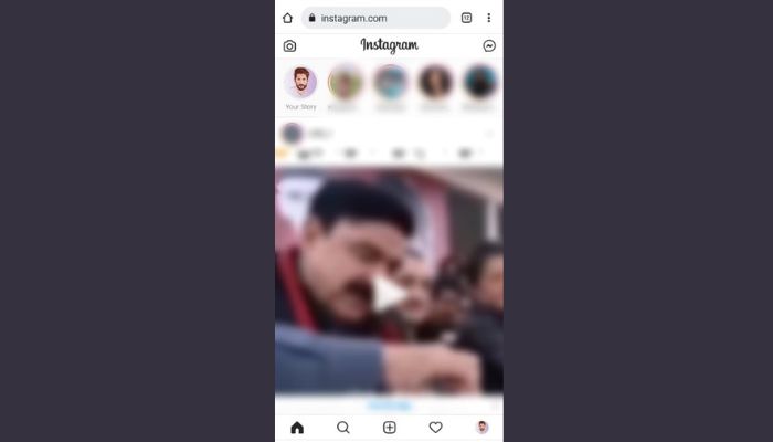 Instagram Mobile Site