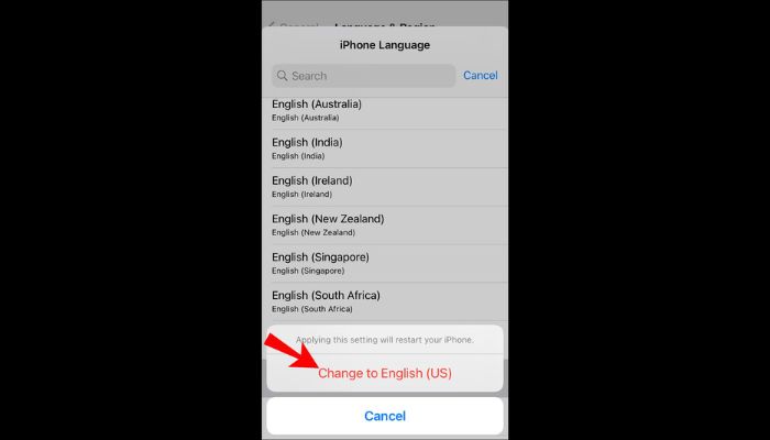 Iphone Language