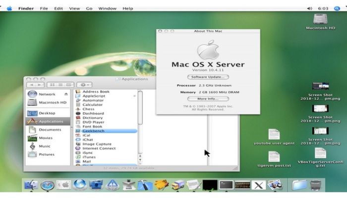 Mac OS X Tiger