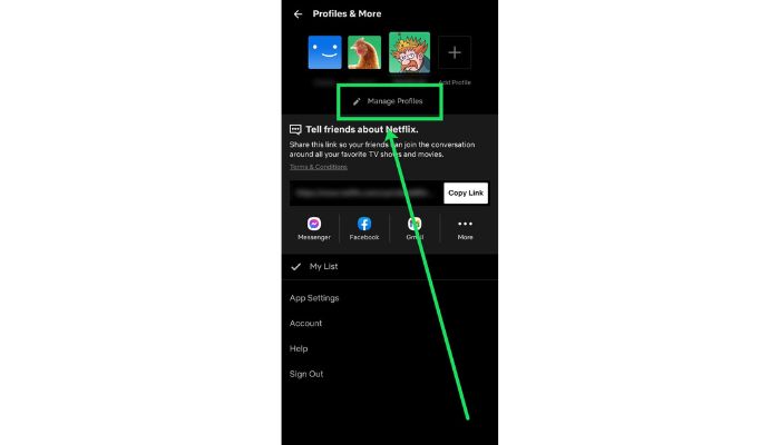Manage Profiles