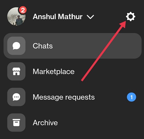 Messenger App Settings